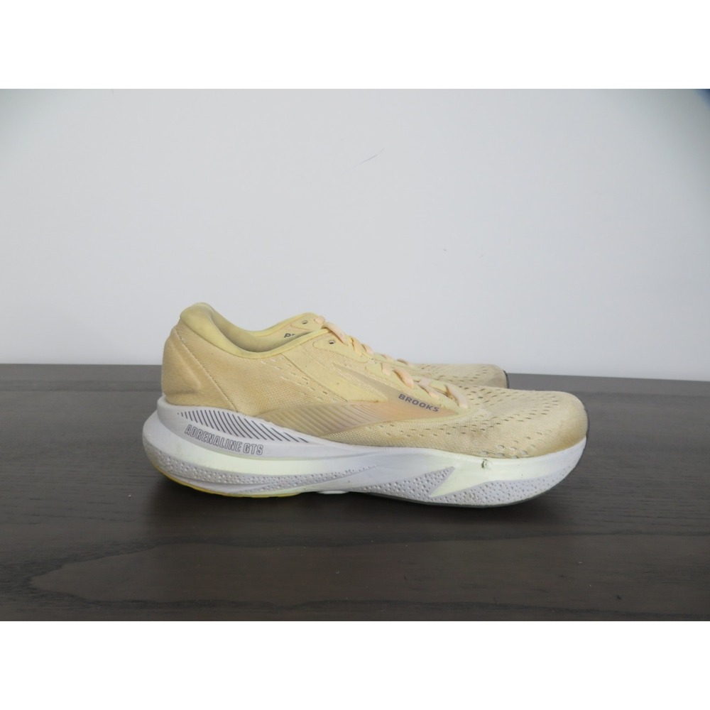 Brooks Adrenaline GTS 24 Shoes Womens 10.5 Yellow Running Sneakers 1204261B832